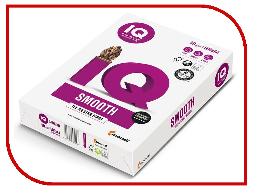 IQ Selection Smooth 4 100g / m2 500 A+