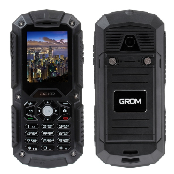 Сотовый телефон DEXP Larus P4 Black