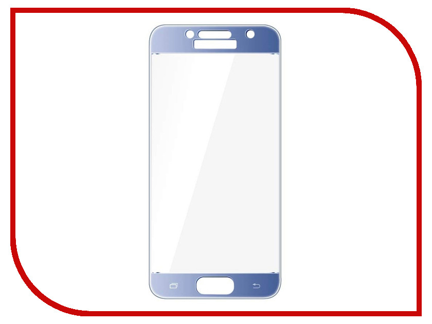    Samsung Galaxy A5 2017 5.2 Red Line Full Screen Tempered Glass Blue