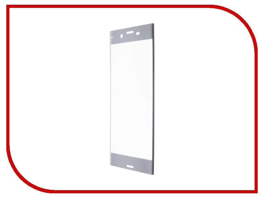    Sony Xperia XZs Red Line Full Screen Tempered Glass Grey