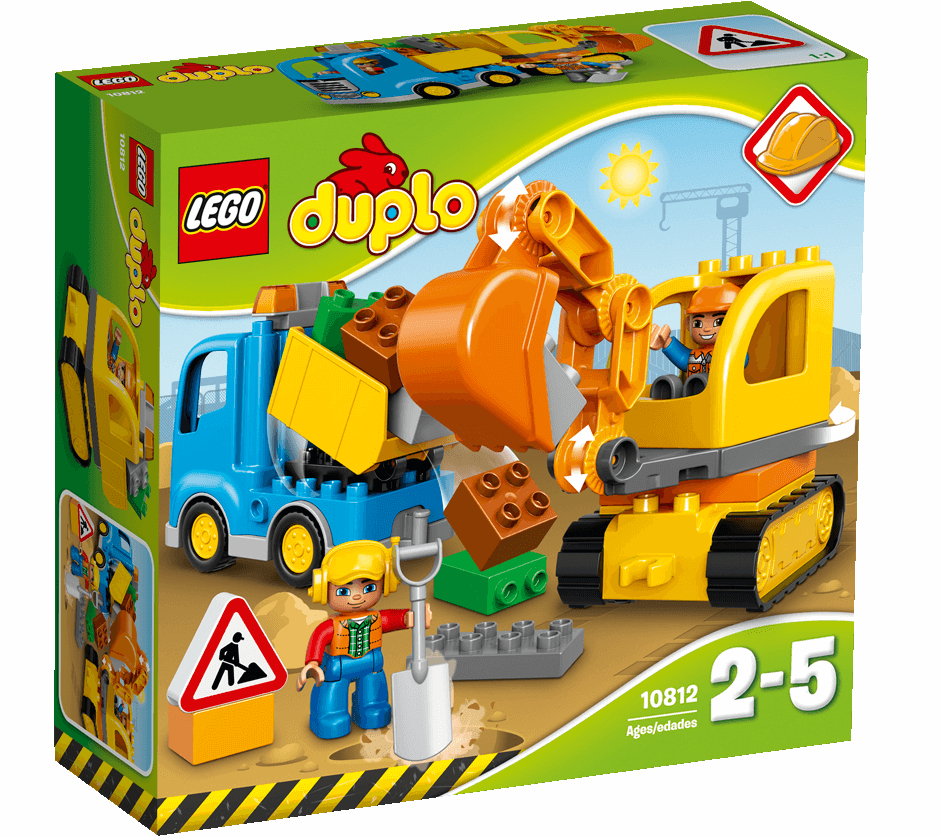 Конструктор Lego Duplo Грузовик и гусеничный экскаватор 10812