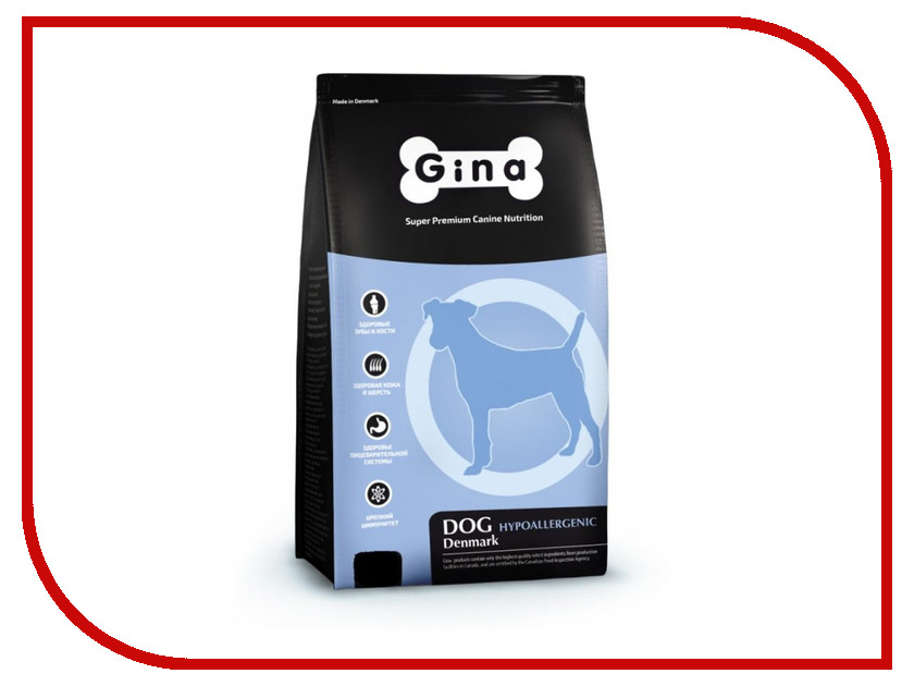  Gina Dog Hypoallergenic Denmark 3kg 080118.5