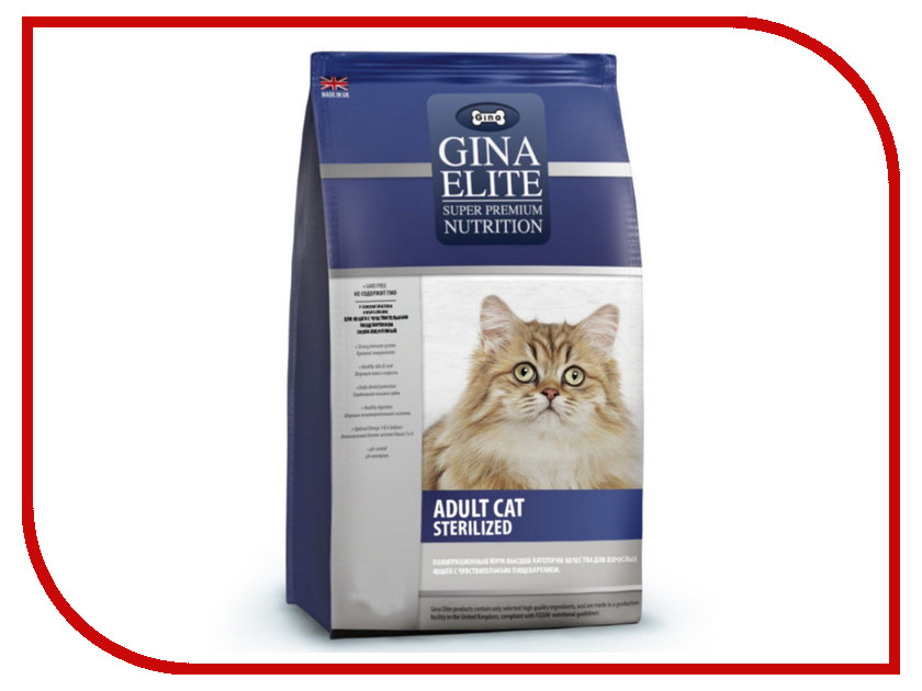  Gina Elite Sterilized Cat 18kg 160019.4