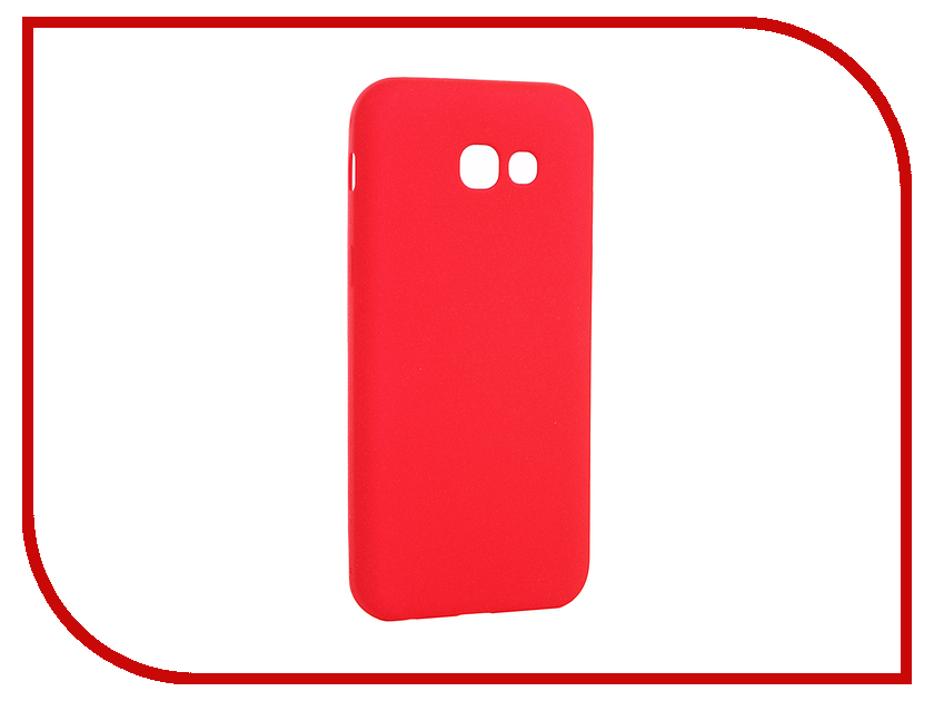   Samsung Galaxy A5 2017 A520F Zibelino Soft Matte Red ZSM-SAM-A520F-RED