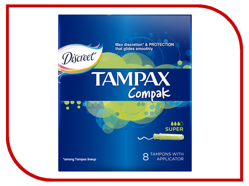 Tampax Compak Super Single TM-83725520 8шт