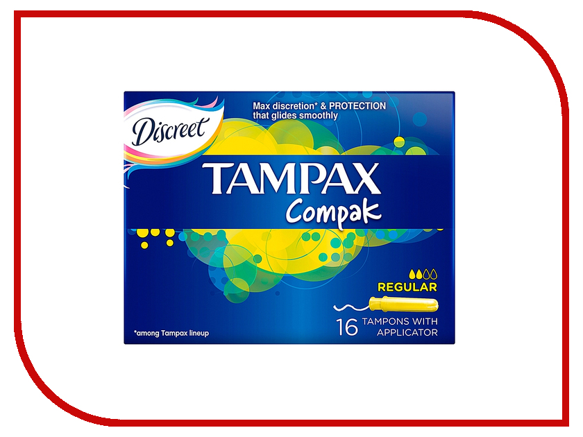 Tampax Compak Regular Duo TM-83730738 16шт