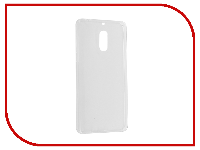   Nokia 6 Gecko Transparent-Glossy White S-G-NOK6-WH