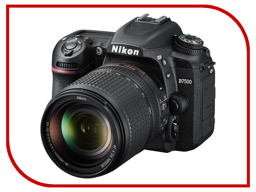 Nikon D7500 Kit 18-105 mm f / 3.5-5.6G AF-S ED DX VR