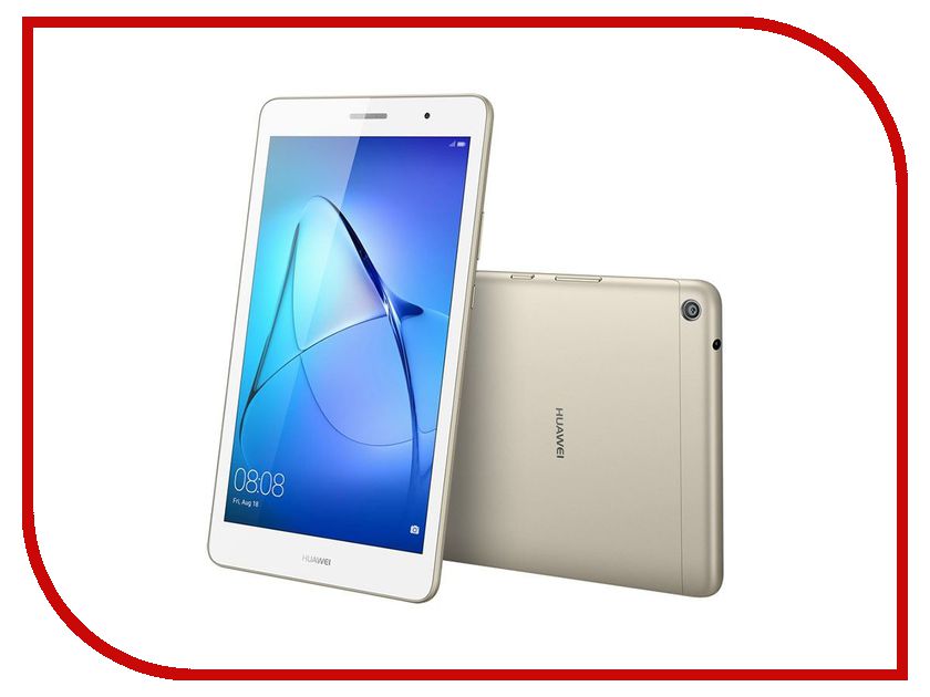  Huawei MediaPad T3 8 LTE 16Gb KOB-L09 Gold 53018494 (Qualcomm Snapdragon MSM8917 1.4 GHz / 2048Mb / 16Gb / LTE / 3G / Wi-Fi / Cam / 8.0 / 1280x800 / Android)
