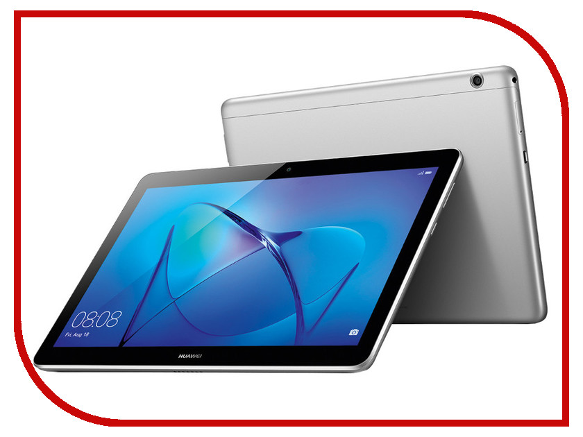  Huawei MediaPad T3 10 LTE 16Gb AGS-L09 Grey 53018522 (Qualcomm Snapdragon 425 1.4 GHz / 2048Mb / 16Gb / GPS / LTE / 3G / Wi-Fi / Bluetooth / Cam / 9.6 / 1280x800 / Android)
