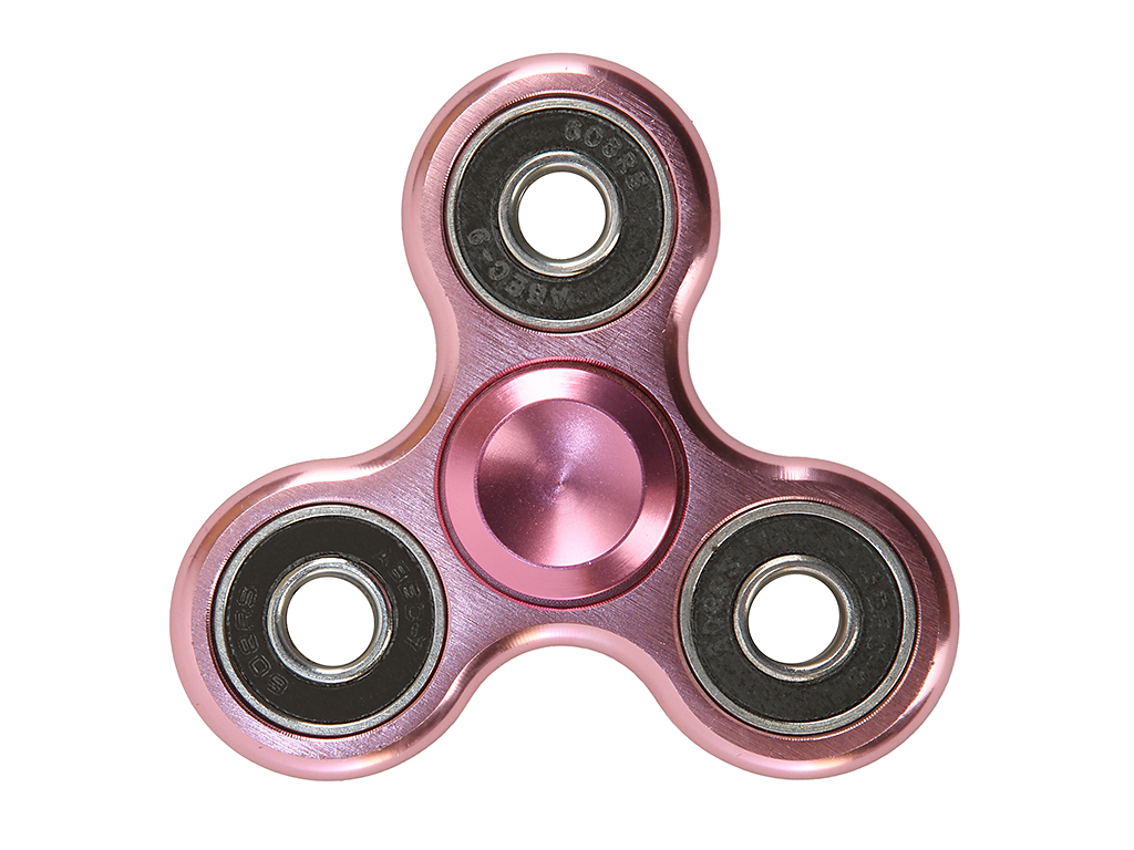 Спиннер Fidget Spinner / Red Line B1 металлический Pink