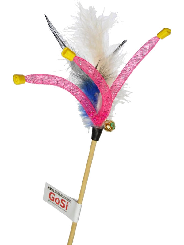 Игрушка GoSi Перо и Трубочки sh-07057M Pink