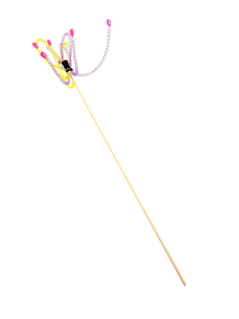 фото Игрушка-дразнилка gosi трубочки sh-07053m yellow-violet