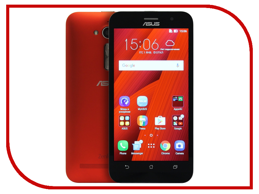 фото Сотовый телефон ASUS ZenFone Go ZB500KL 32Gb Red