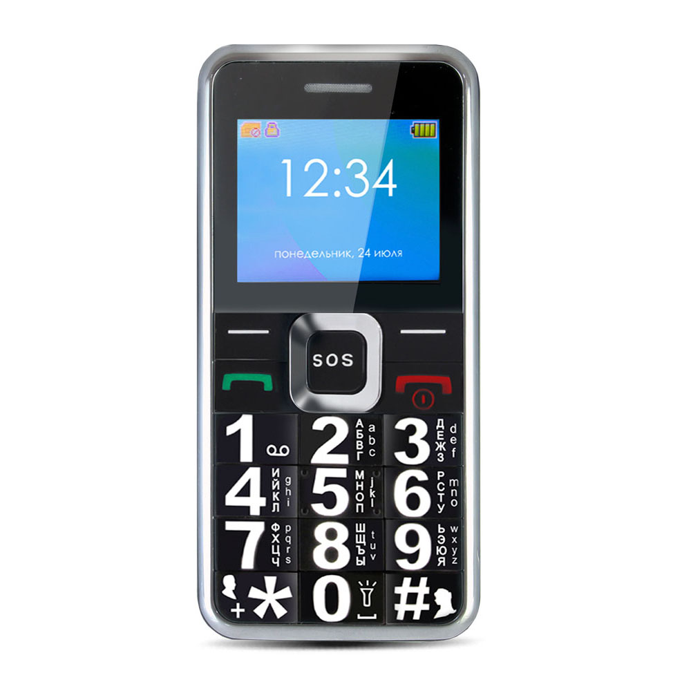Сотовый телефон Ginzzu MB501 Black