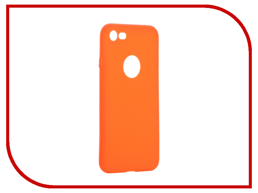   Krutoff Silicone  iPhone 7 Orange 11824