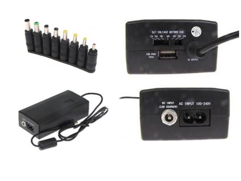 Блок питания KS-is Poad 90W TM-902 / KS-002 универсальный (сетевой+авто)