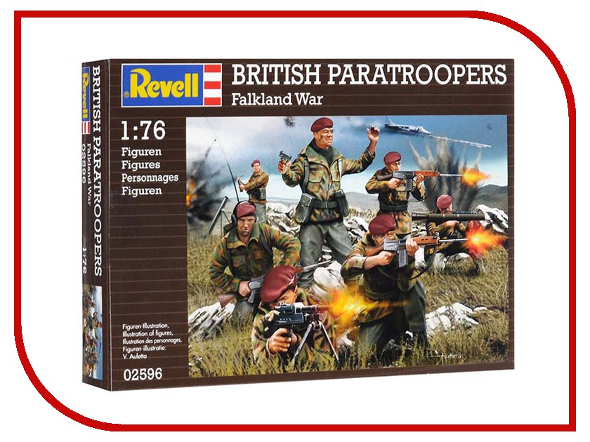 Сборная модель Revell Британские десантники Фолклендские войны 02596R, Британские десантники
Сборная модель Revell Британские десантники Фолклендские войны 02596R, Британские десантники