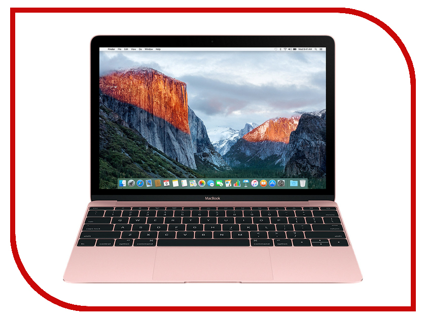  APPLE MacBook 12 Rose Gold MNYM2RU / A (Intel Core m3 1.2 GHz / 8192Mb / 256Gb / Intel HD Graphics 615 / Wi-Fi / Bluetooth / Cam / 12.0 / 2304x1440 / macOS Sierra)