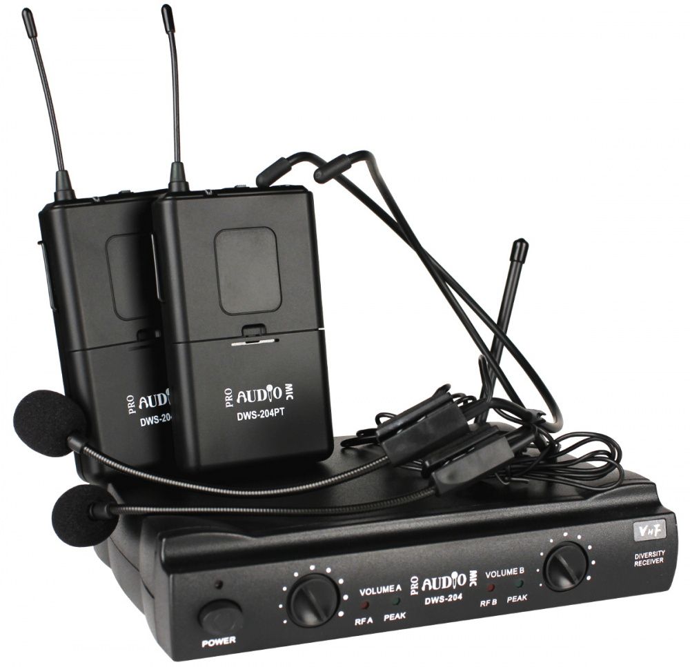 Радиомикрофон ProAudio DWS-204PT