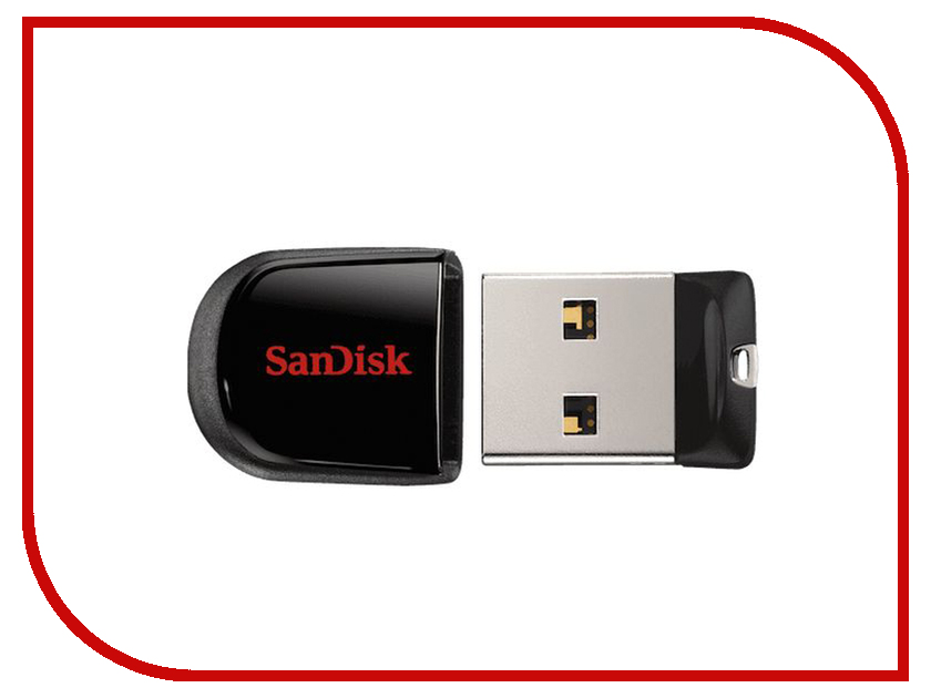   USB- SanDisk Cruzer Fit 16Gb SDCZ33-016G-B35 -    