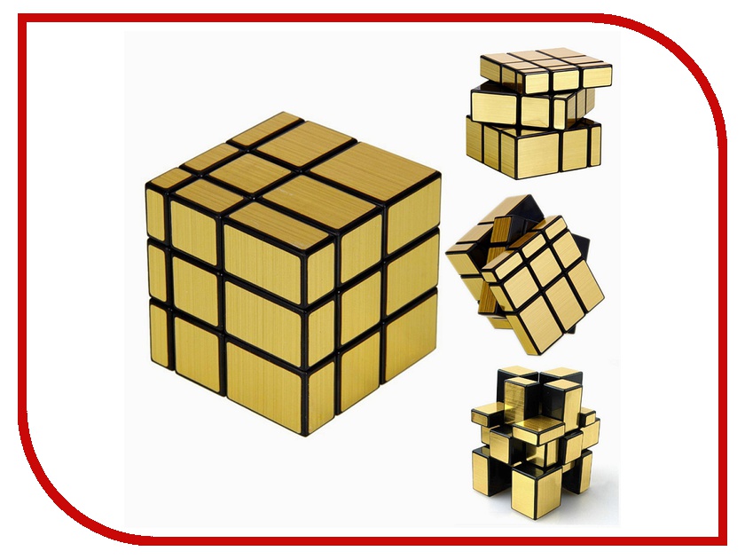 Кубик Рубика Mefferts Зеркальный Кубик Gold