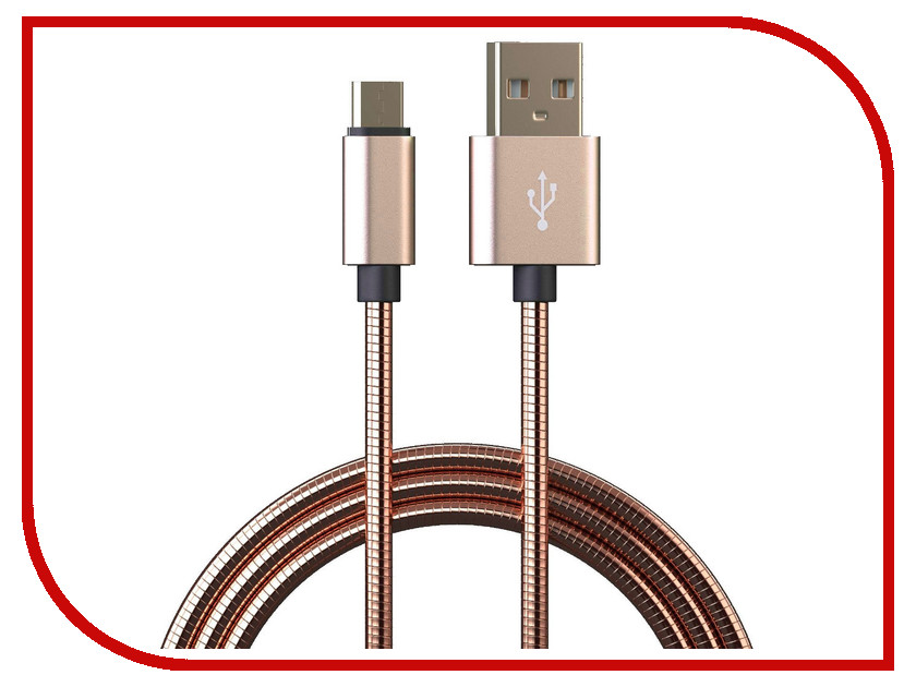  Qumann Micro USB 1m Gold 20103