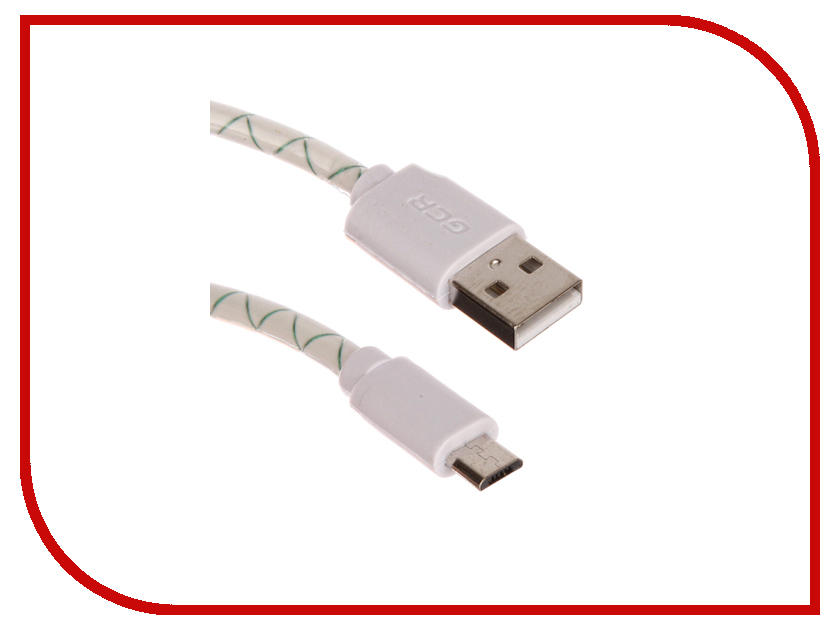  Greenconnect USB AM - micro B 5pin 0.5m White-Green GCR-UA9MCB3-BD-0.5m