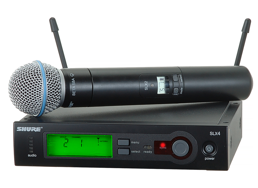 Радиомикрофон SHURE SLX24E/B58-P4