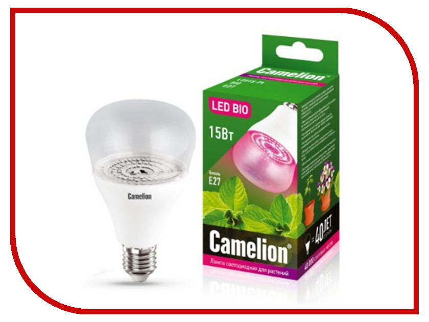   Camelion 15W 220V LED15-PL / BIO / E27