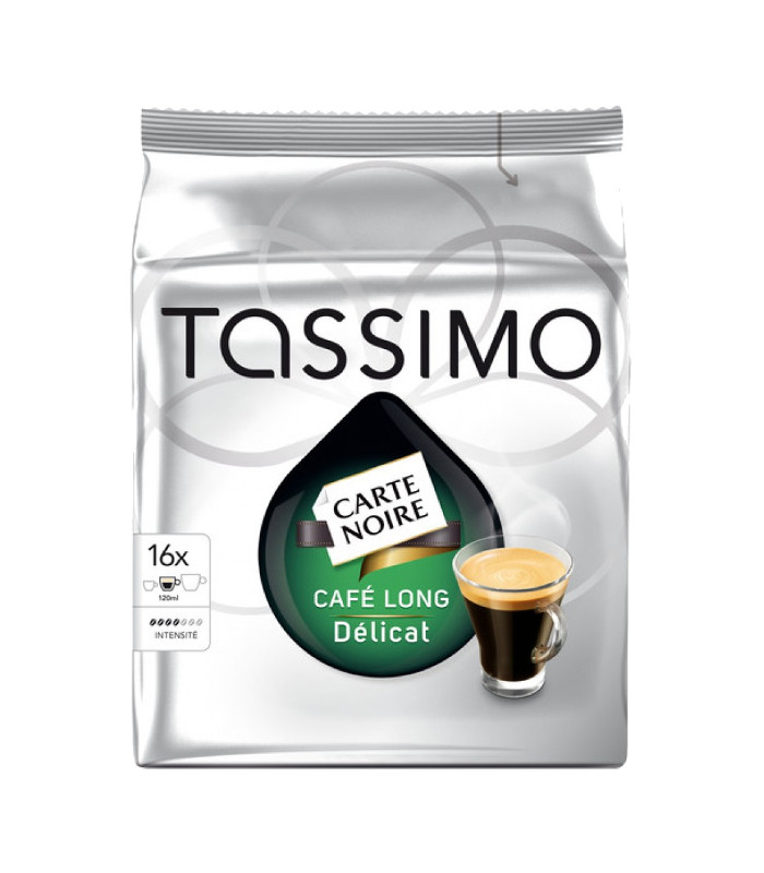 Капсулы Tassimo Carte Noire Cafe Long Delicat
