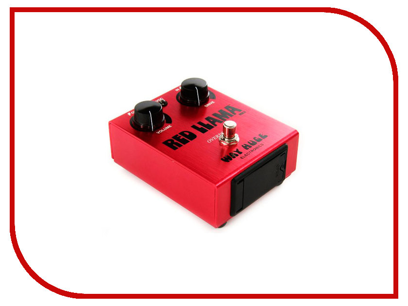  Dunlop WHE203 Red Llama Overdrive