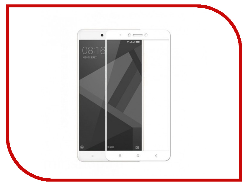    Xiaomi Redmi Note 4X Ainy Full Screen Cover 0.33mm White
