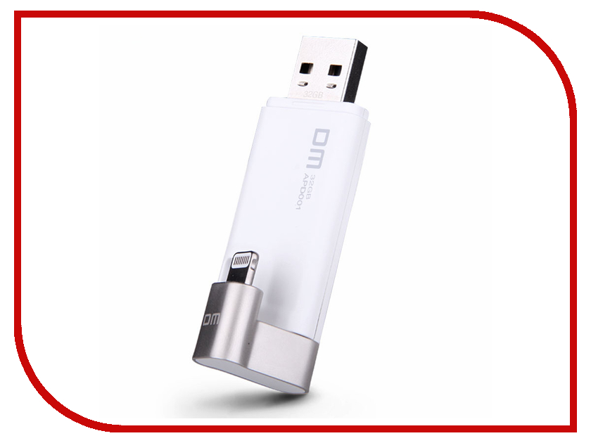 USB Flash Drive 32Gb - DM AIPLAY White APD001