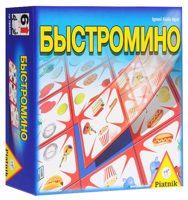 Настольная игра Piatnik Быстромино 789496