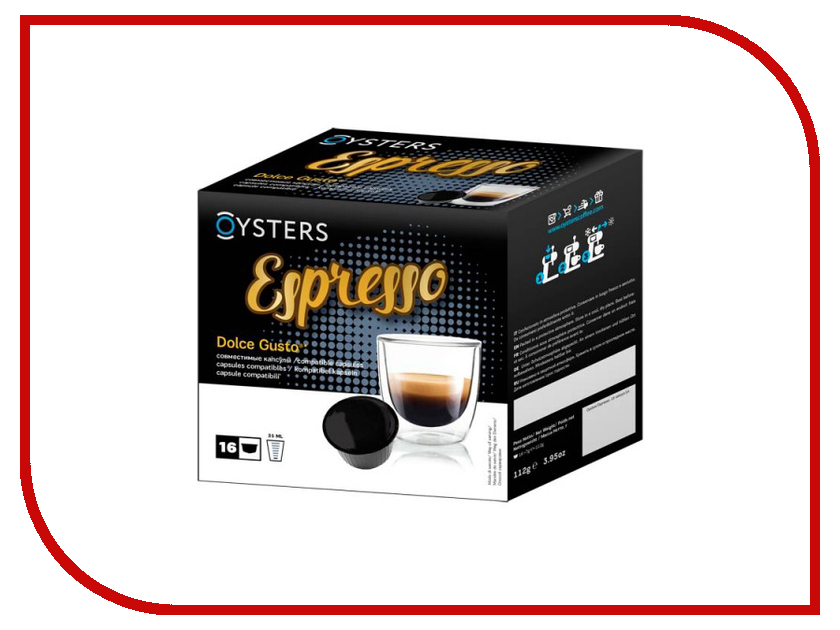 Oysters Dolce Gusto Espresso 16