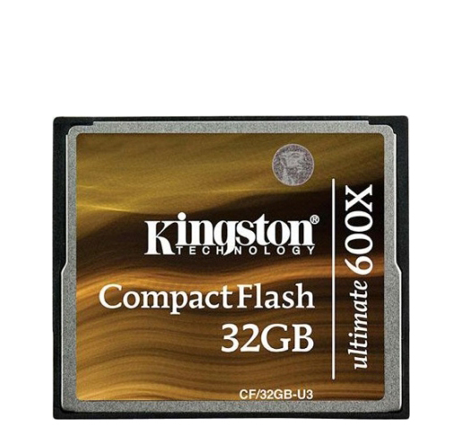 Карта памяти 32Gb - Kingston - Compact Flash Ultimate 600x CF/32GB-U3