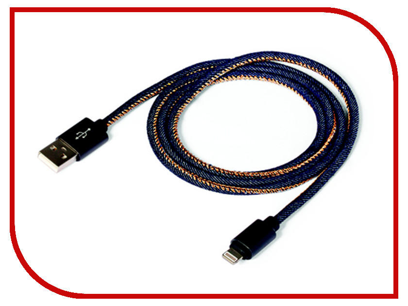  DF 8pin-USB iJeans-01 Dark Blue