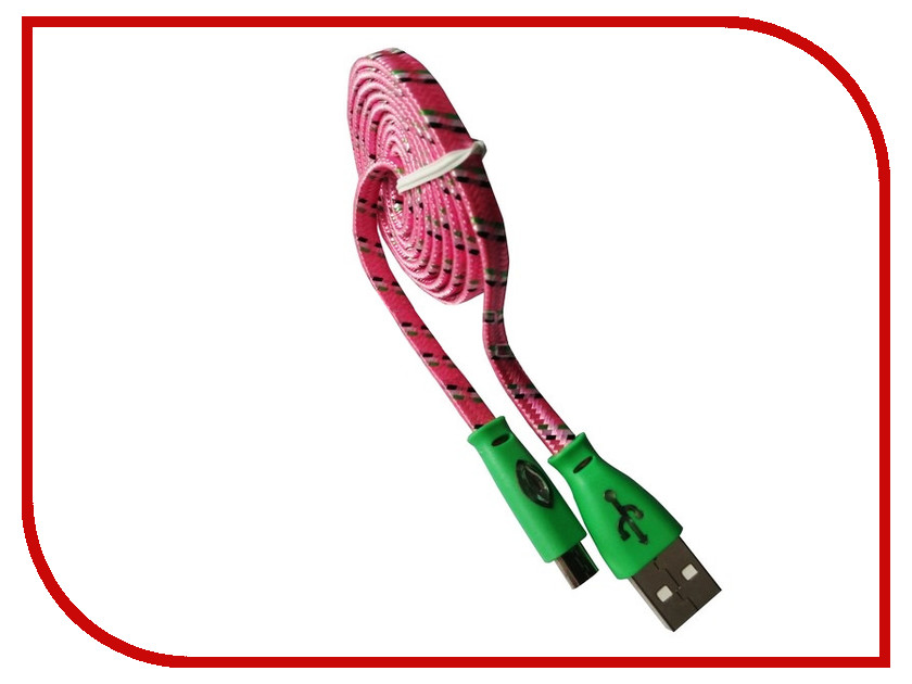  Rexant USB - MicroUSB 1m Pink 18-4256