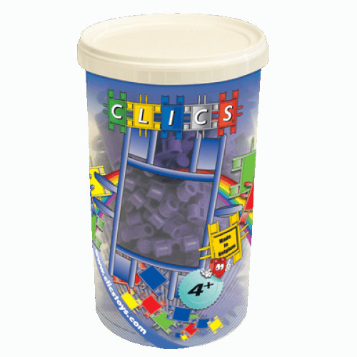 Конструктор CLICS 65 дет. + 1 ось Purple CK018