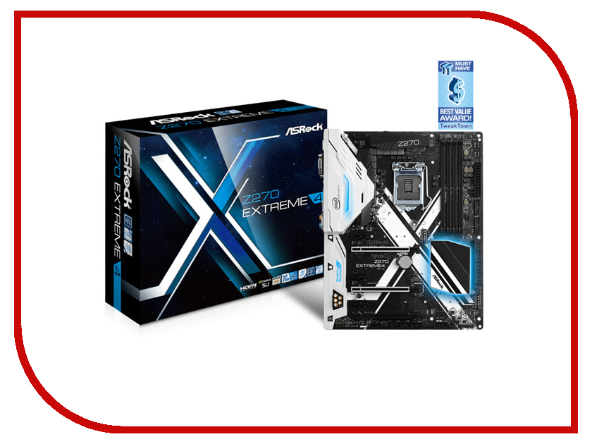 все цены на Материнская плата ASRock Z270 Extreme4 онлайн