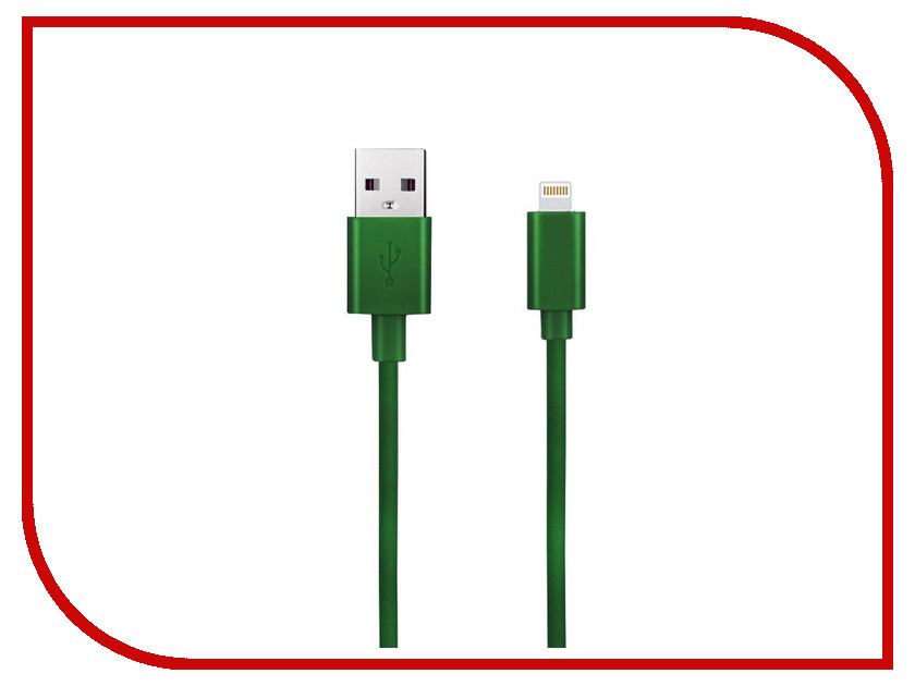  Budi USB - Lightning M8J023 1.2m Green