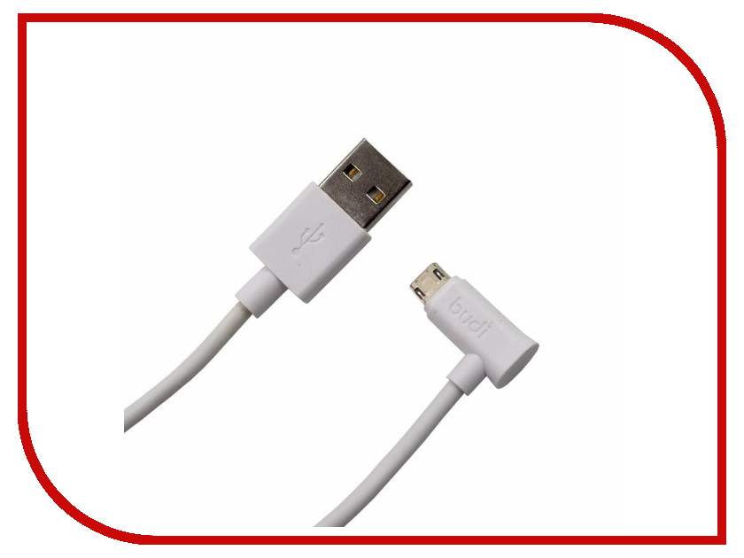  Budi USB - MicroUSB M8J149M 1.2m White