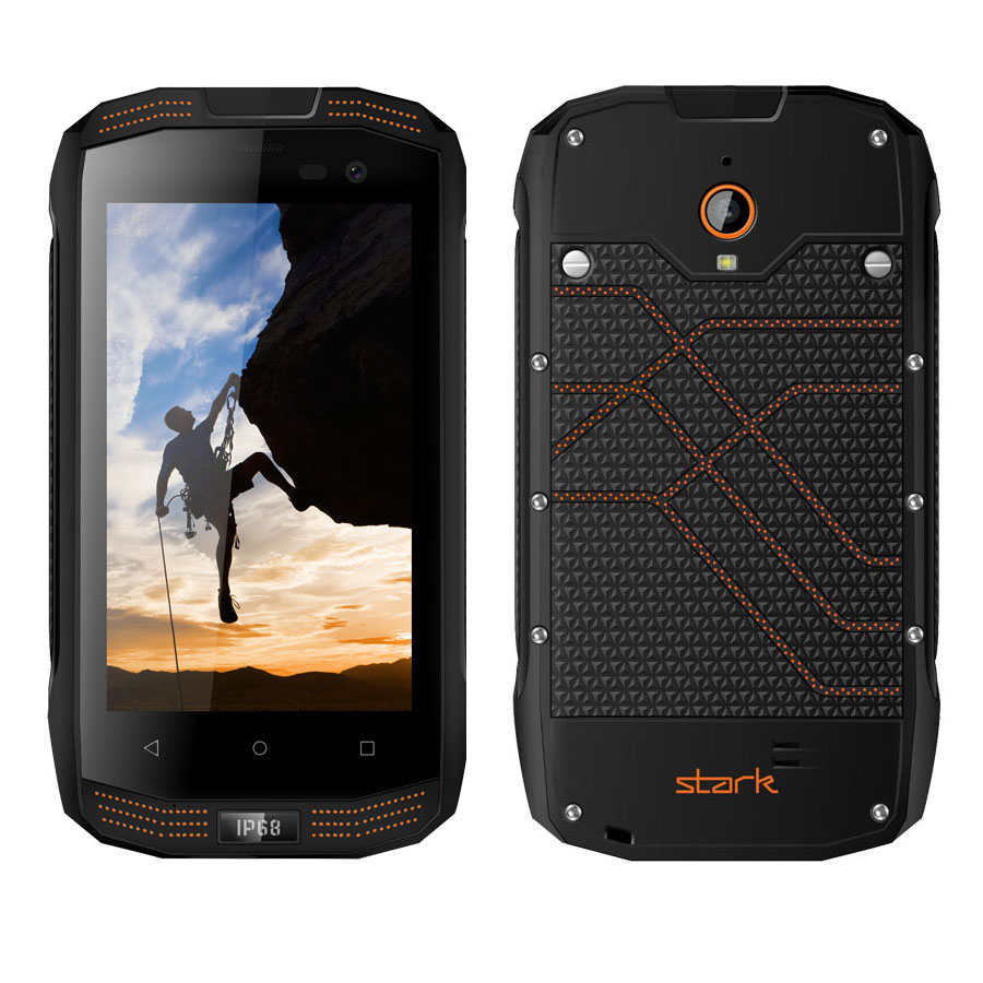 Сотовый телефон Vertex Stark Impress Strong Black-Orange