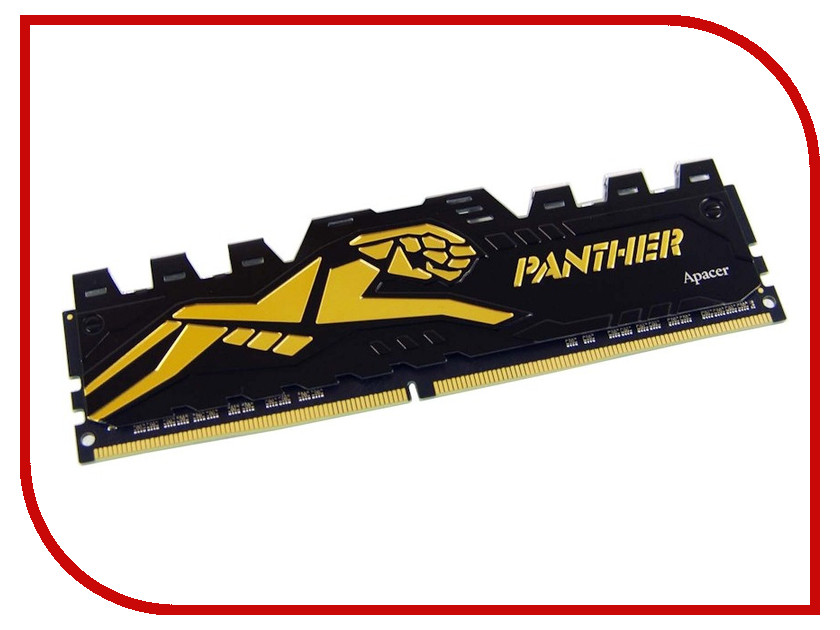   Apacer Panther Golden DIMM DDR4 2133HMz PC4-17000 CL15 - 8Gb EK.08G2R.GDC