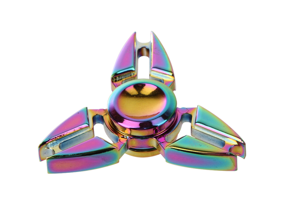 Спиннер Activ Hand Spinner 3-лопасти Hs06 Metall Multi Color 73217