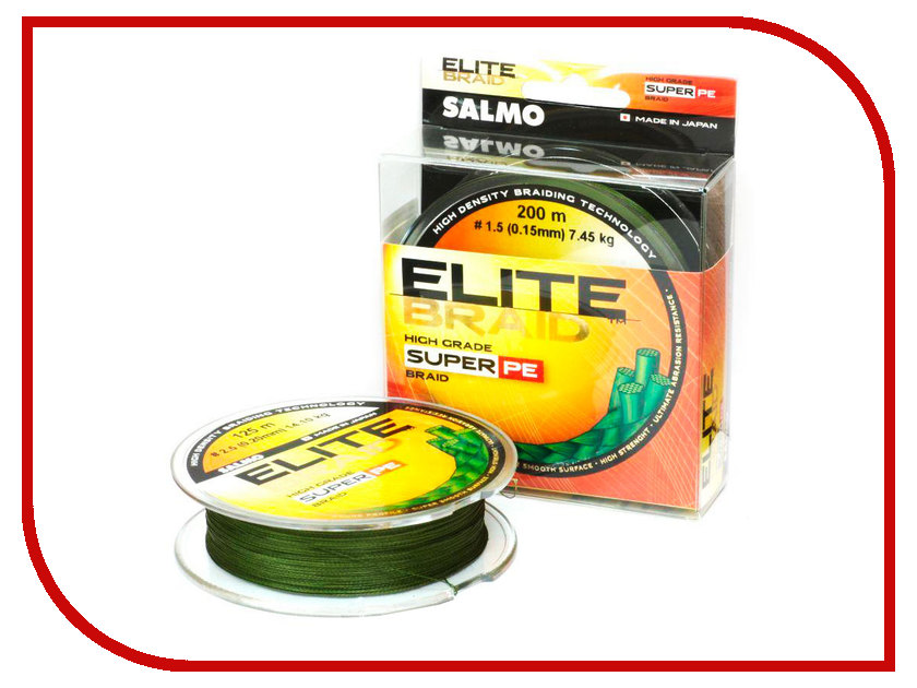 Salmo Elite Braid Green 020 / 015 4803-015
