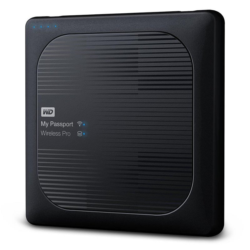 Жесткий диск Western Digital My Passport Wireless Pro 4Tb WDBSMT0040BBK-RESN Жесткий диск Western Digital My Passport Wireless Pro 4Tb WDBSMT0040BBK-RESN