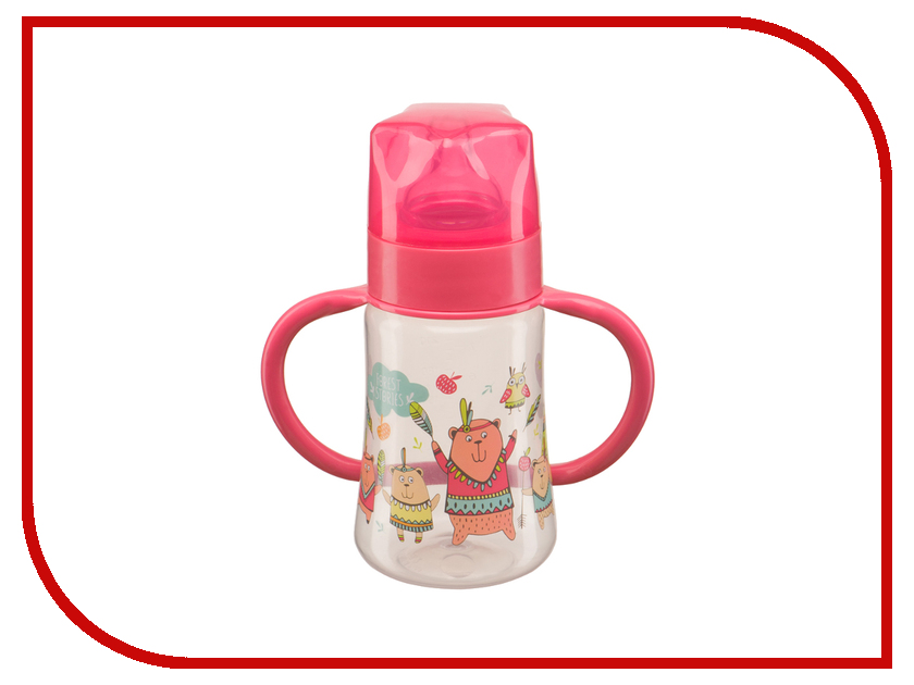  Happy Baby Baby Bottle 250ml Red 10008