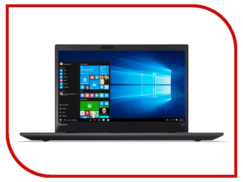  Lenovo ThinkPad T570 20H90002RT (Intel Core i5-7200U 2.5 GHz / 8192Mb / 256Gb SSD / Intel HD Graphics / Wi-Fi / Bluetooth / Cam / 15.6 / 1920x1080 / Windows 10 64-bit)